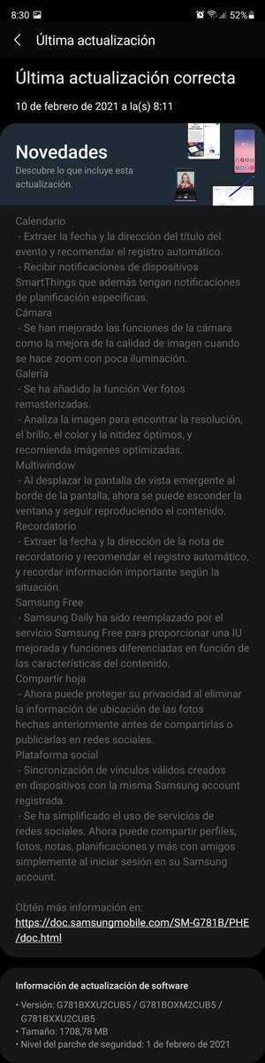 Galaxy S20 Fe One Ui 31 Update Has Been Released Sammobile