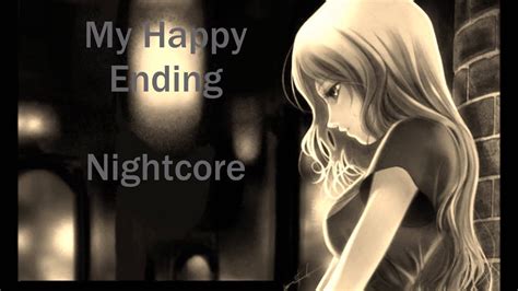 Nightcore My Happy Ending Youtube