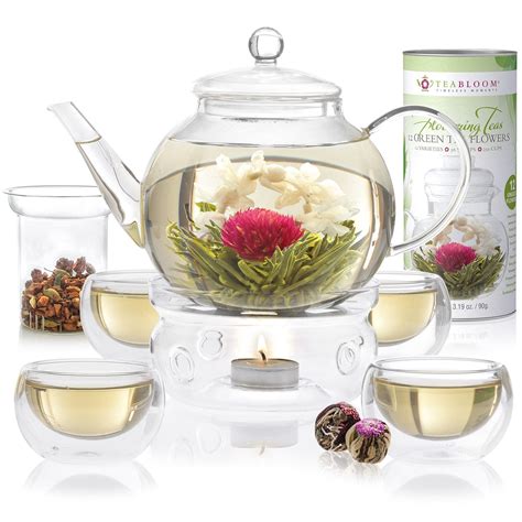 Blooming Tea Set Complete Blooming Tea Gift Set Teabloom Tea