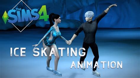 Sims 4 Ice Skating Couple Animation Youtube