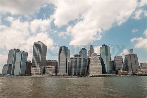Lower Manhattan Buildings In New York City Stock Image Colourbox