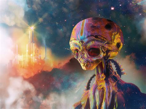 Sci Fi Alien Hd Wallpaper By Jeremy Opio