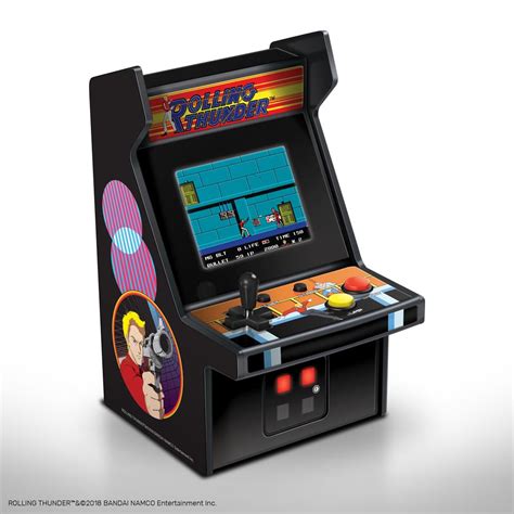 My Arcade Rolling Thunder Micro Player 675 Inch Mini Retro Arcade M
