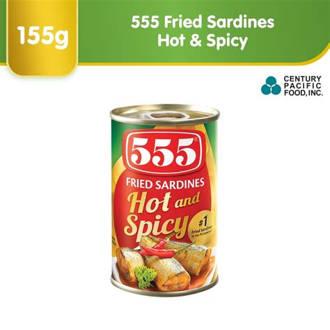 555 Fried Sardines Hot Spicy 155g Lazada PH
