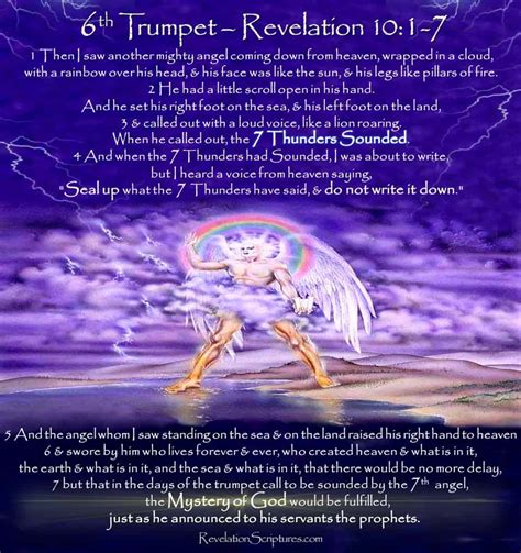 Revelation 10 Sealed 7 Thunders And The Mystery Of God And Eat The