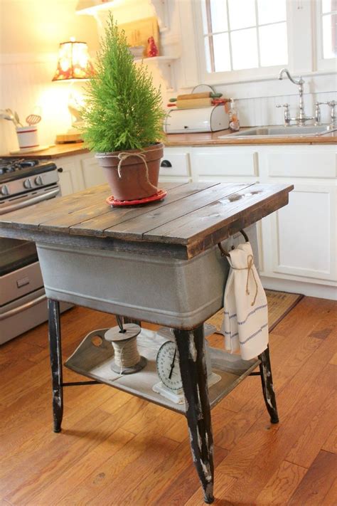 Awesome Rustic Kitchen Island Design Ideas 16 PIMPHOMEE