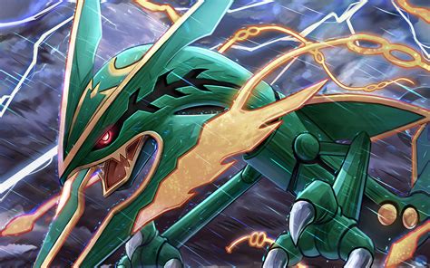 Artstation Mega Rayquaza Pokemon