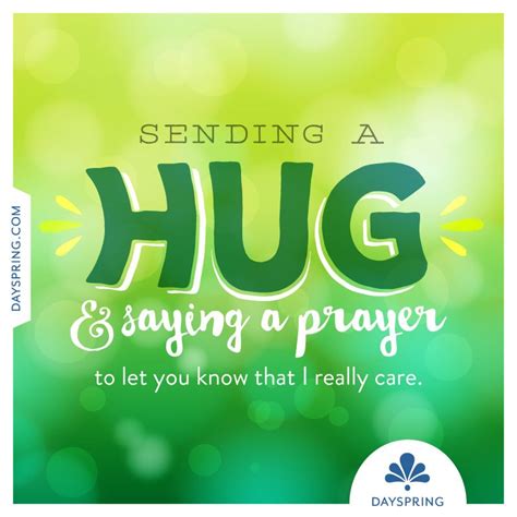 Our identification with those for whom we are praying. Ecards | Hug quotes, God bless you quotes, Thinking of you ...