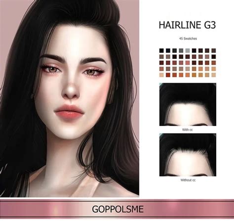 Sims 4 Hairline Downloads Sims 4 Updates