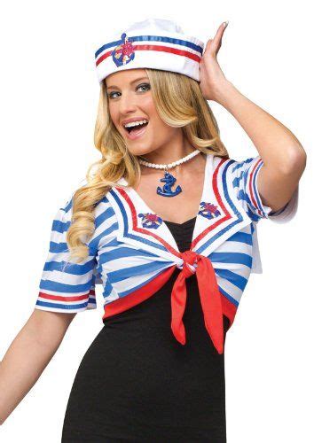 Fun World Sexy Womens Navy Sailor Halloween Costume Clothing Impulse
