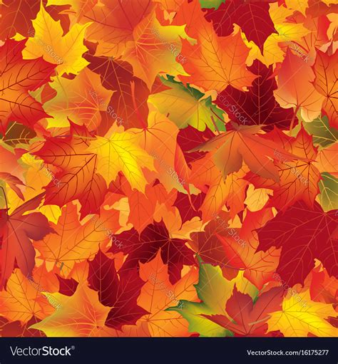 Fall Leaf Texture Seamless