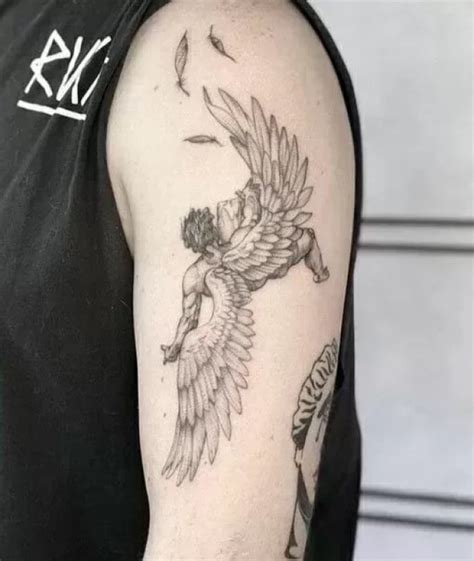 Falling Icarus Tattoo Tattoogoto