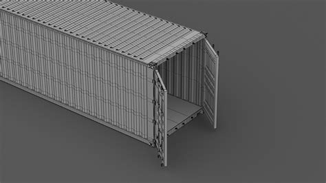 3d Evergreen Shipping Container Model Turbosquid 1735180