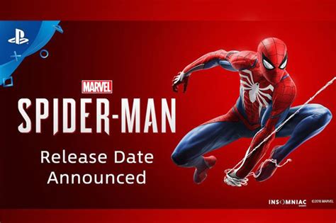 Spider Man Ps4 Release Date Confirmed Game Informer Date Revealed