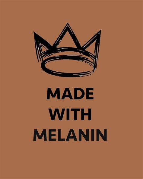 Made With Melanin Art Print Download Instant Wall Art Printable