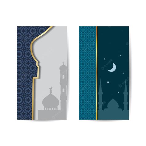Мечеть подходит для рамадана и ид приветствие фон исламский праздник