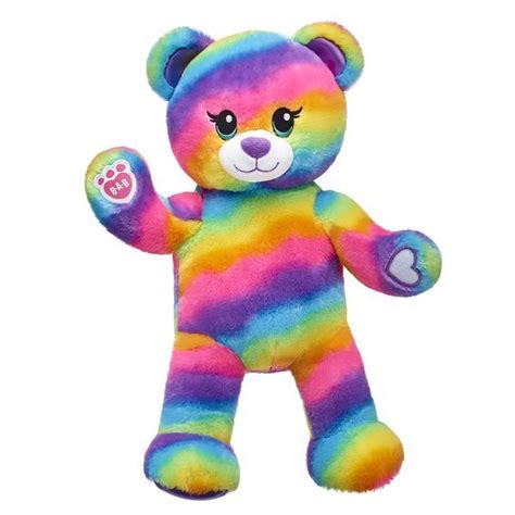 Rainbow Friends Bear Rainbow Teddy Bear Custom Teddy Bear Rainbow