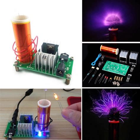 Geekcreit® Diy Mini Tesla Coil Module Unassembled 15w Dc 15 24v 2