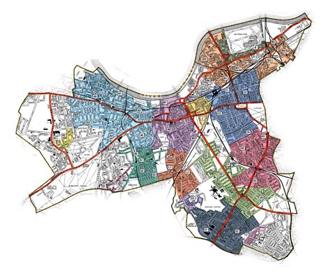 Eastbourne Parking Zones Map