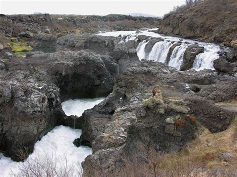 Barnafossar Childrens Waterfall Iceland 2017
