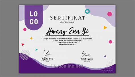 Certificate of abandonment business name template. Template Sertifikat Format Coreldraw Gratis - Ilmu Online