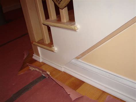 Baseboard To Stairs Trim Transition Stairs Trim Stairs Stair Moulding