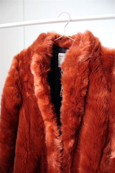 New In Zara Faux Fur Coats Lily Like