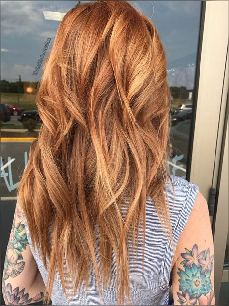 Red Hair With Blonde Balayage Google Search RedHair Natural Red