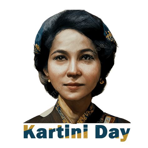Vista Frontal Do Dia Feliz Desenhado à Mão Kartini Png Kartini