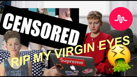 REACTING TO NAKED PEOPLE ON MUSICALLY YouTube