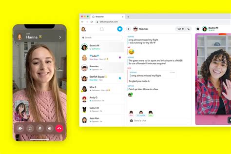 How To Snapchat Call And Chat Using Snaps Desktop Web App