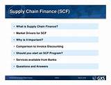 Photos of Supply Chain Finance Program