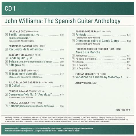 [fshare] John Williams Classical Guitar Album Collection [flac] Hdvietnam Hơn Cả đam Mê