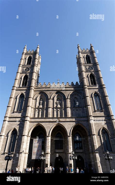 Basilique Notre Dame De Montreal Banque De Photographies Et Dimages