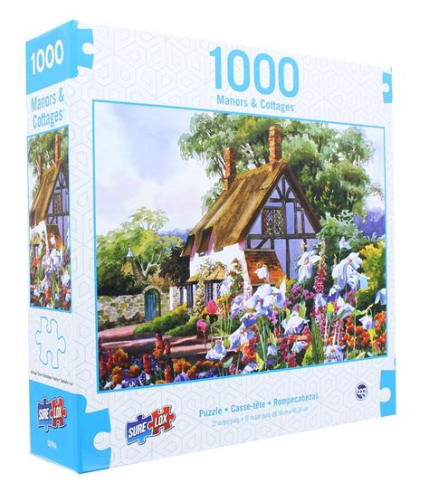 Manors And Cottages 1000 Piece Jigsaw Puzzle April Cottage Free Ship
