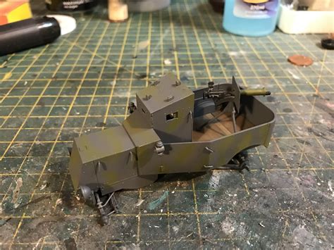 Model T Rnas Armoured Car Finished Armoured Cars And Halftracks