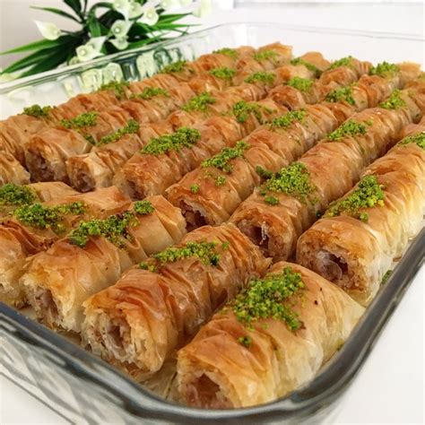 Baklava Yufkasından Burma Baklava Nefis Lezzetim