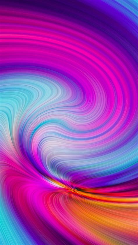 1080x1920 Colorful Swirl Of Colors Art Wallpaper Best Iphone