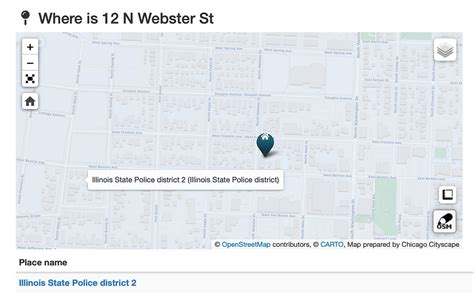 New Places Illinois State Police Districts By Steven Vance Chicago