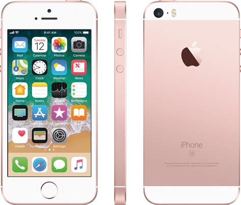 customer reviews apple iphone se 64gb rose gold verizon mly82ll a best buy