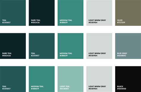 Teal Logos Meaning And Modern Color Combinations