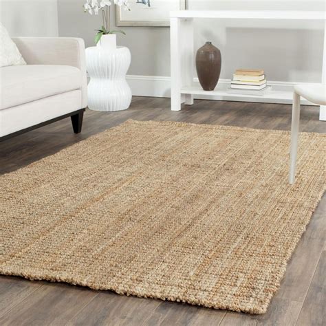 Chunky Jute Rug Hand Woven Rugs Natural Fibres