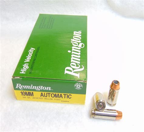 Remington 10mm Auto 180 Gr Jhp 50 Rounds New Tri City Gold Buyers