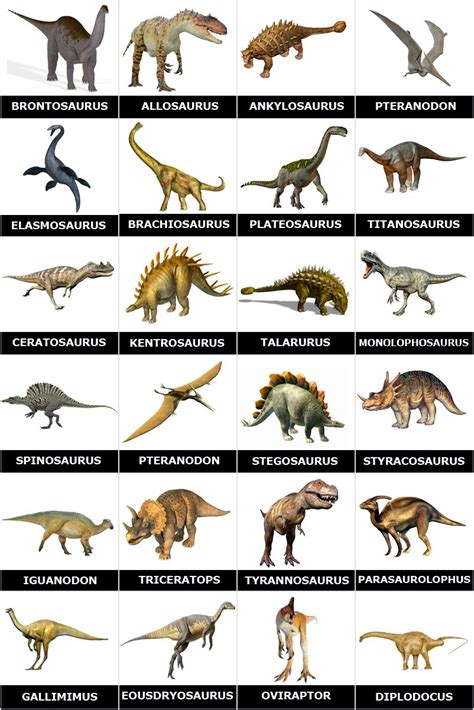 Free Printable Memory Game With Pictures Of Dinosaurs And Their Names