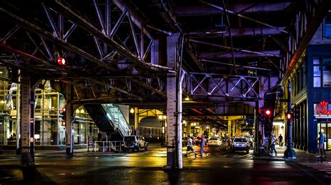 The Street Beneath The Underground Chicago Down Town June Flickr