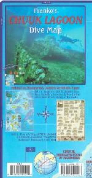 Chuuktruk Lagoon Dive Map