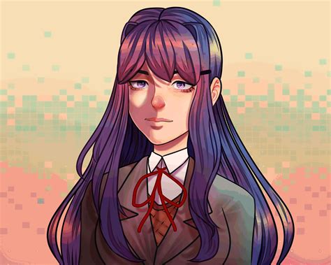 Yuri Ddlc Fan Art Cute