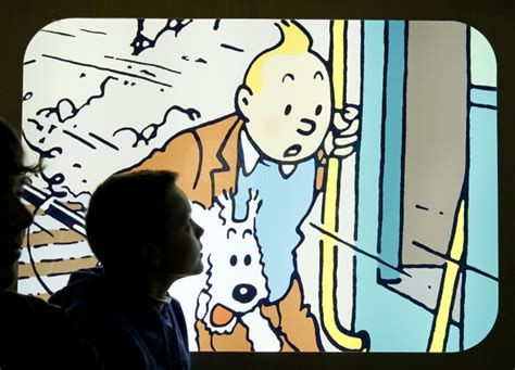 Herge Drawing Of Tintin And Snowy Sells For €500000 In Paris Auction