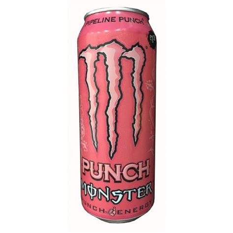 Monster Pipeline Punch Energy Drink 500ml Pack Of 5 Cans