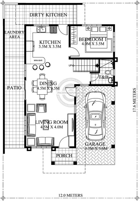 People eat, and they want to have delicious food. Contemporary House Plans Featuring Florante - Pinoy House ...